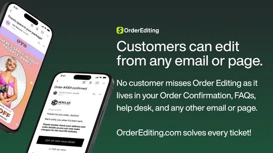 OrderEditing.com screenshot