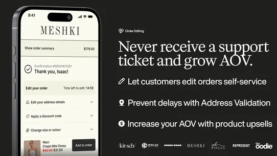 OrderEditing.com screenshot