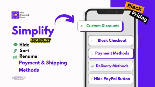 Vista Checkout Rule &amp; Discount screenshot