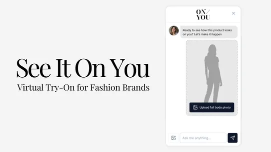 OnYou ‑ AI Virtual Try on screenshot