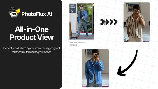 PhotoFlux AI: Virtual Try‑On screenshot