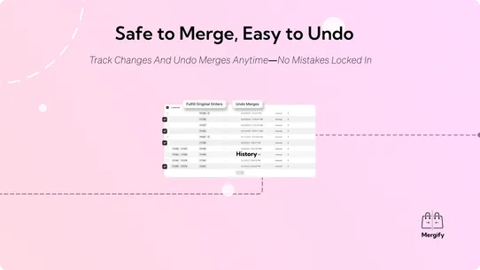 Mergify: Merge, Combine Orders screenshot