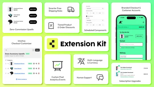 ExtensionKit ‑ Custom Checkout screenshot