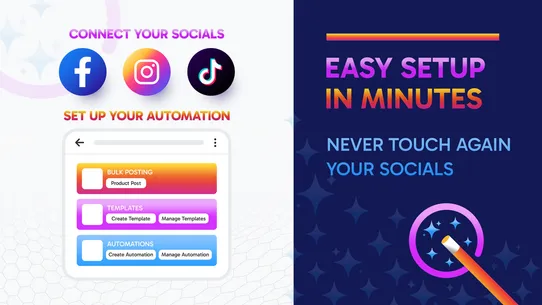 Magik Social Media Auto Post screenshot
