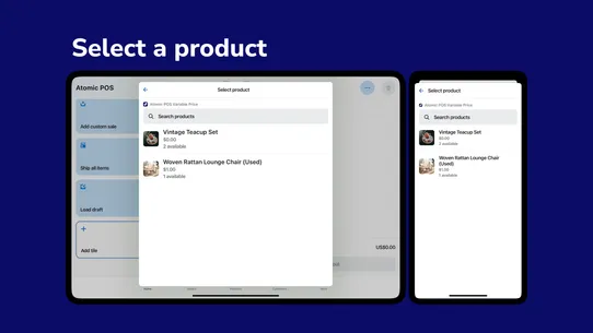 Atomic POS Variable Price screenshot