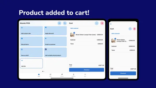 Atomic POS Variable Price screenshot