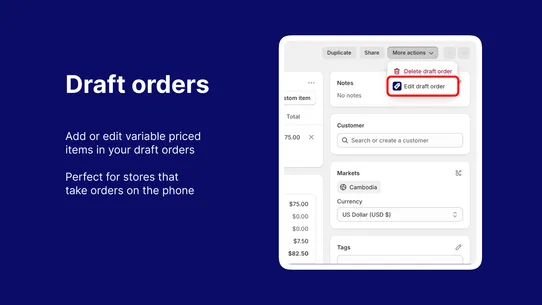 Atomic POS Variable Price screenshot