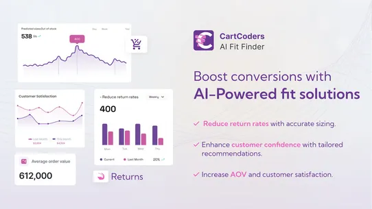 CartCoders AI Fit Finder screenshot