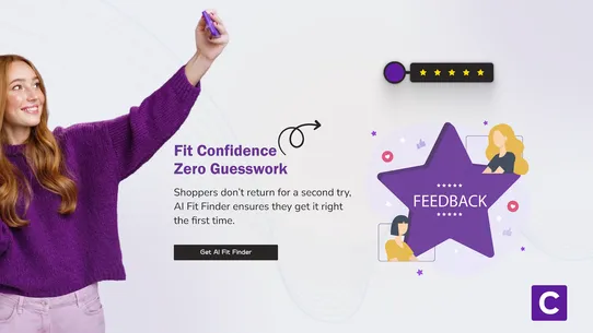 AI Fit Finder : Size Guidance screenshot