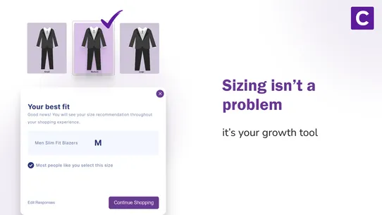 AI Fit Finder : Size Guidance screenshot