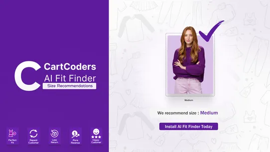 AI Fit Finder : Size Guidance screenshot