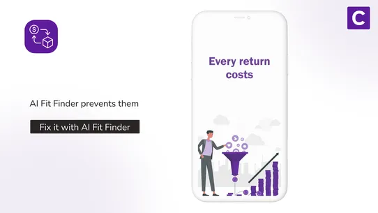 AI Fit Finder Size Recommender screenshot
