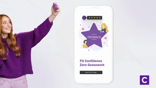 AI Fit Finder Size Recommender screenshot