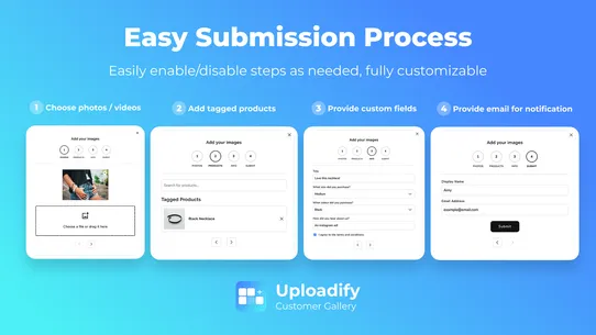 Uploadify ‑ Customer Gallery screenshot