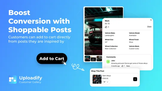 Uploadify ‑ Customer Gallery screenshot