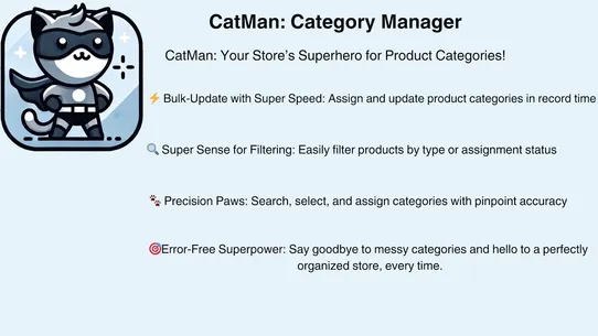 CatMan: Category Manager screenshot