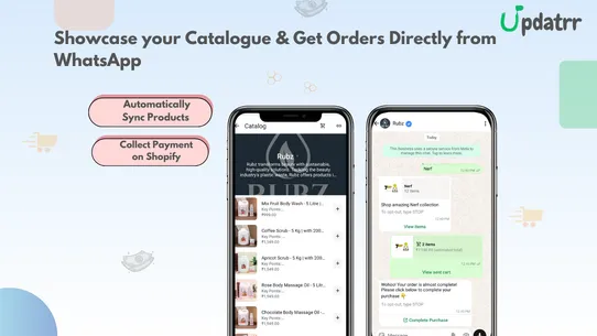 Updatrr WhatsApp Notifications screenshot