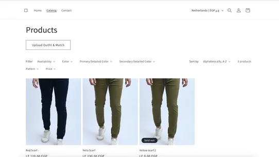 StyleSync ‑ AI Outfit Matcher screenshot
