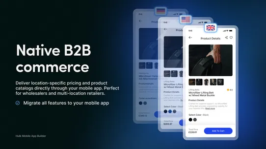Hulk Mobile App Builder screenshot
