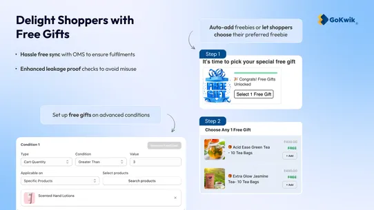 GoKwik Cart‑Slide Cart Drawer screenshot
