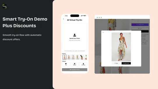 LISA ‑ AI Virtual Try‑On screenshot
