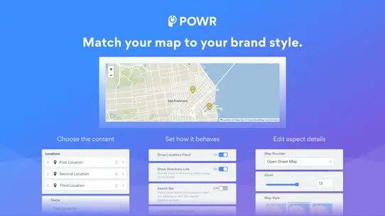 POWR: Map &amp; Store Locator screenshot