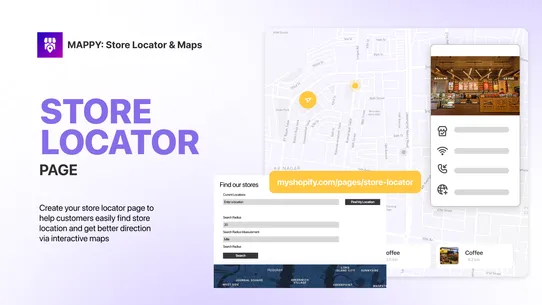 MAPPY: Store Locator &amp; Maps screenshot