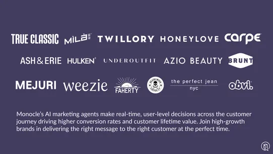 Monocle: AI Personalization screenshot