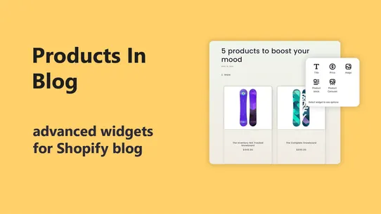 Eleanorsoft: Products In Blog screenshot