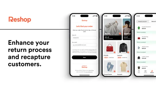 Reshop App screenshot