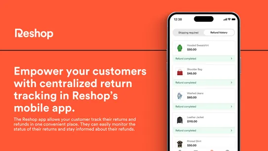 Reshop App screenshot