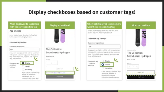UR: Checkbox | Agree Terms screenshot
