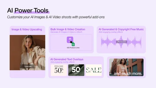Whatmore ‑ AI Models &amp; Videos screenshot