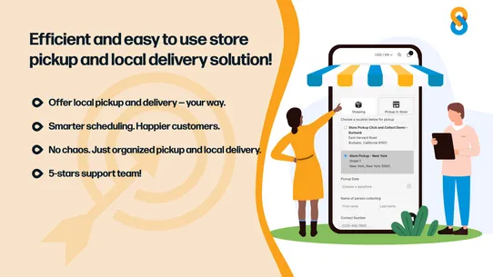 Store Pickup + Delivery (CR) screenshot