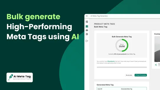SEO HERO AI Meta Tag Generator screenshot