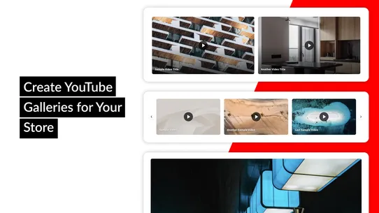 VideoReel YouTube Gallery screenshot