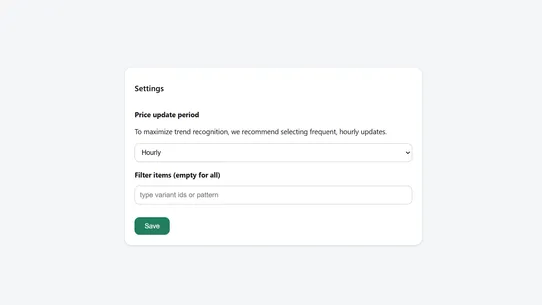 HONAMA Smart Dynamic Pricing screenshot