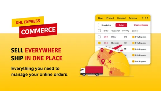 DHL Express (Official) screenshot
