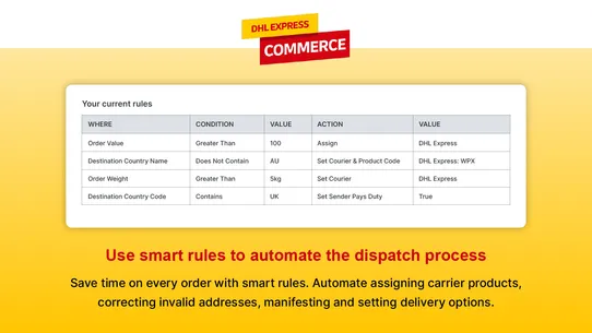 DHL Express (Official) screenshot