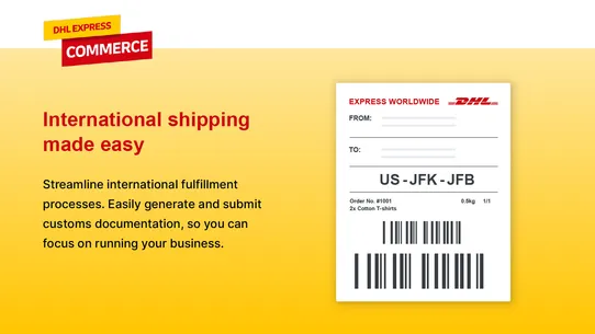DHL Express (Official) screenshot