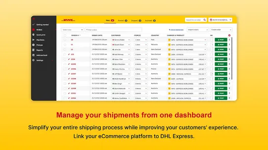DHL Express (Official) screenshot
