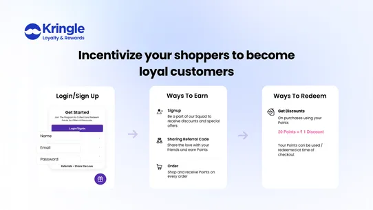 Kringle : Loyalty &amp; Rewards screenshot