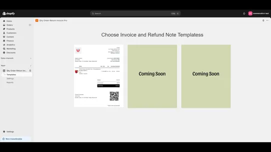 Qky Order‑Return Invoice Pro screenshot