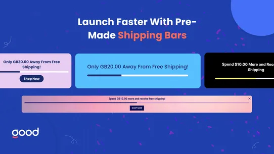 GA: Free Shipping Bar screenshot