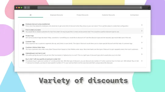 Discount Hub Unique Discounts screenshot