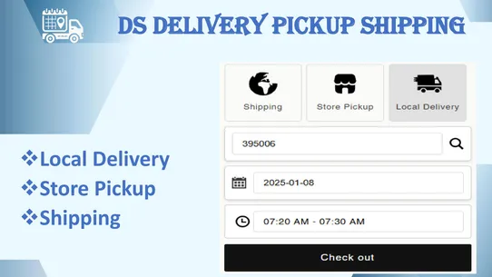 DS Delivery Pickup Shipping screenshot