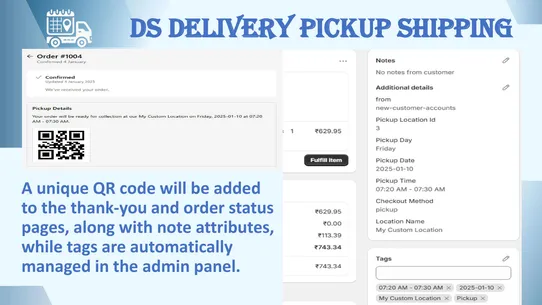 DS Delivery Pickup Shipping screenshot