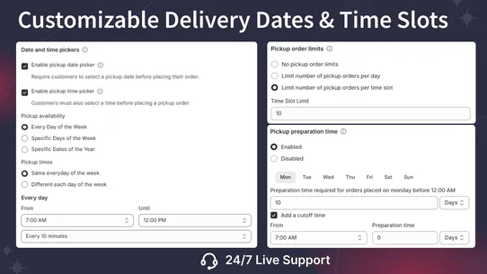 DS Pickup Delivery Date &amp; time screenshot