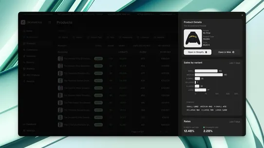 Skymetrics screenshot