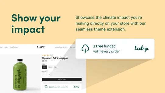 Ecologi: Plant Trees per Sale screenshot
